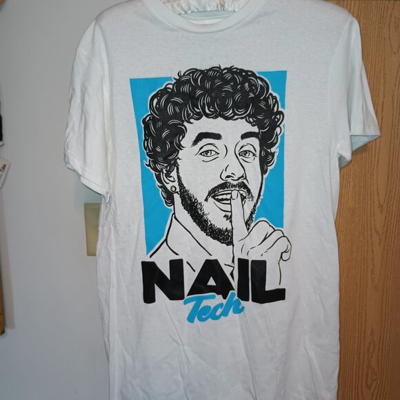 NEW Jack Harlow Men's Nail Tech Song Character Rapper Adult Music T-Shirt Tee - Picture 5 of 12